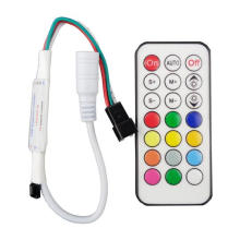 Controlador de píxel DC5V MINI 21key-RF, 1024 píxeles controlados, WS2811 // WS2812B / TM1804 / TM1809 / INK10